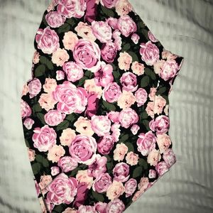 Floral Skater Skirt